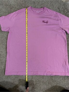 Abercrombie & Fitch Lavender Oversized Tee 100% cotton